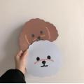 1 Pcs Cartoon Teddy Dog Bear Computer Mouse Pads Rubber Animal Desk Game Mouse Mat Korean Stationery Holder Organizer Gifts