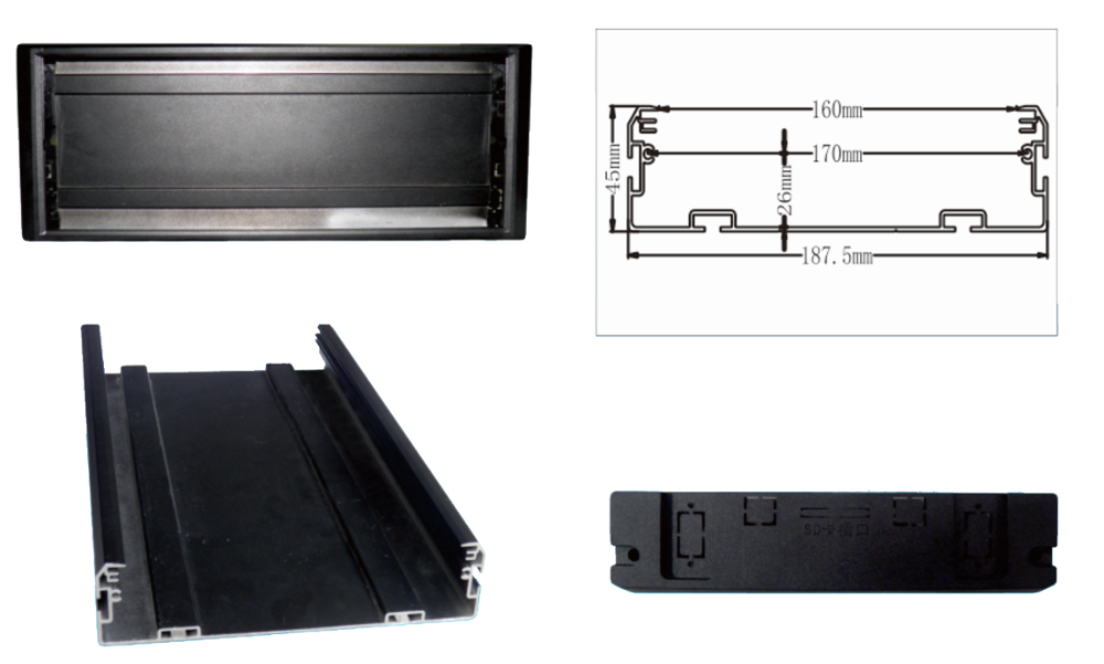 18745 Plastic Straight Corner for P10 Led Module Display Screen Aluminum Frame Accessories