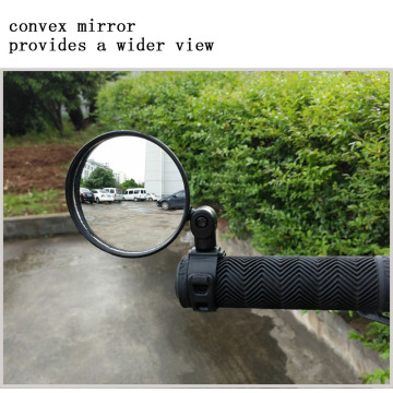 Universal Adjustable Bicycle Rearview Handlebar Wide-angle Convex Mirror Cycling Rear View MTB Bike Cycling Accessories