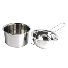 2 Pieces Stainless Steel Candle Wax Melting Pot Double Boiler Tool for DIY Scented Candle Handmade Soaps Making Tealight Craft