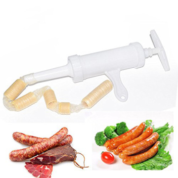 3Pcs/Set Sausage Stuffer With Sausage Filler Funnel New Practical Manual Sausage Maker Food Grade Plastic Making Sausage Machine