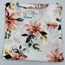 Flower Pattern 60% Viscose 40% Rayon Cloth