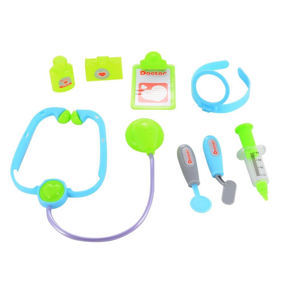 Kids Doctor Medical Case Set Toddler Child Education Role Pretend Play Toy Kit Gift