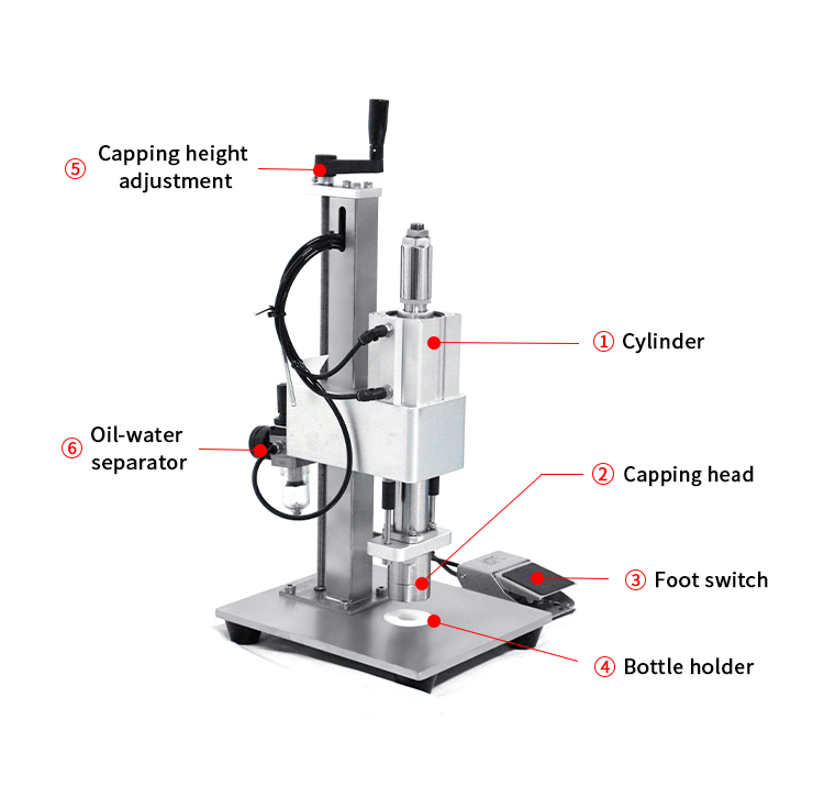 Vial Cap Sealing Machine