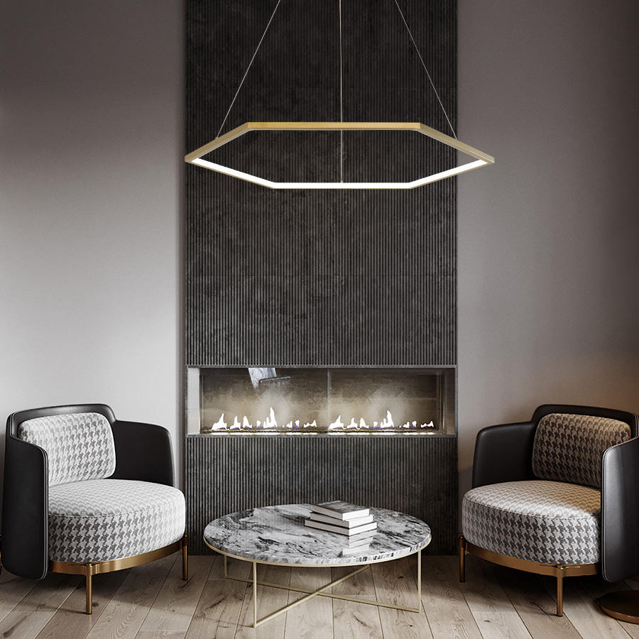 Adjustable-Height-Contemporary-3-Ring-Hexagon-Chandelier