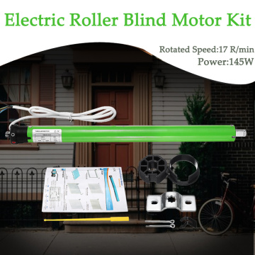High Quality TM35S 220V Tubular Motor Roller Shade Electric Curtain Motorized Rolling Blind Shutter Anti-theft Window