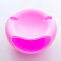 Creative Modeling Lazy Snack Bowl Plastic Double Storage Box Snack Bowl Lazy Melon Fruit Bowl Dishes Modern Living Room