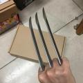 1:1 Cosplay 2pcs/pair X-Men Claws Wolverine Logan Blade Paw Movie Props Halloween Costumes Cosplay Gift Weapons Toy