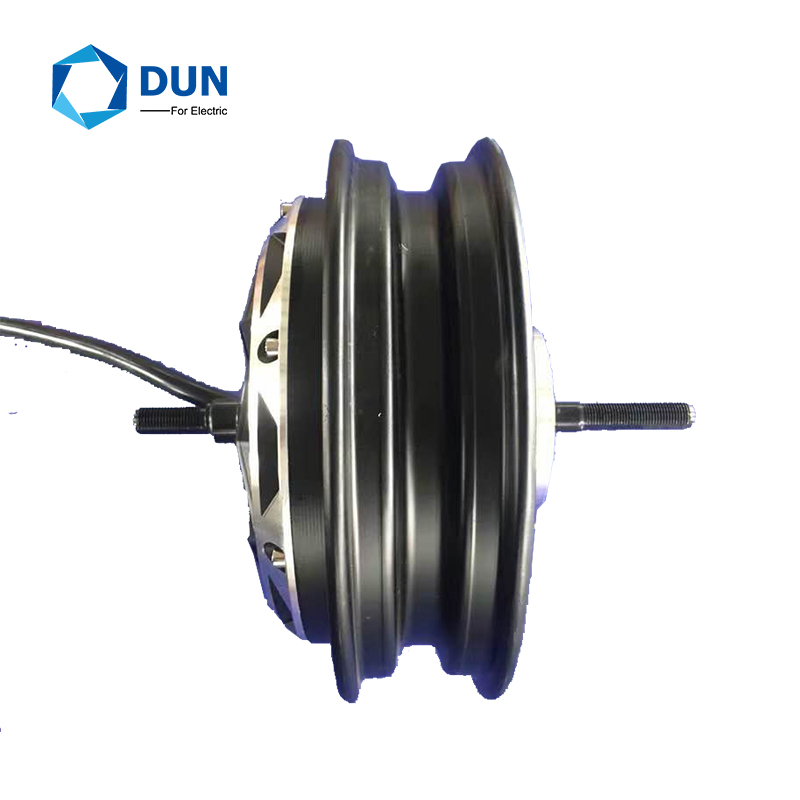 High Torque 10*2.15inch 3000W 205 55H BLDC Electric Scooter Motorcycle Hub Motor for Climbing Hill Road