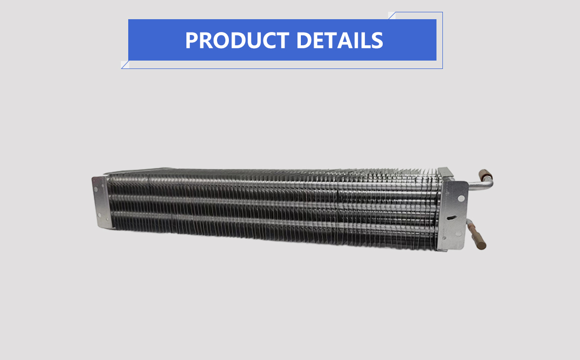 Copper Tube Fin Evaporator for Home Appliance