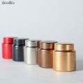NOOLIM Small Portable Travel Mini Sealed Cans Titanium Metal Stainless Steel Tea Caddy Creative Packaging Box Storage Tank