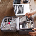 Travel Storage Bags Nylon Electronics Accessories Organizer Travel Storage Hand Bag Cable USB Drive Case Bag