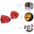 1Pc Heat Resistant Gloves Clips Insulation Crab Claw Anti-slip Pot Bowel Holder Clip Cooking Baking Oven Mitts Supplies