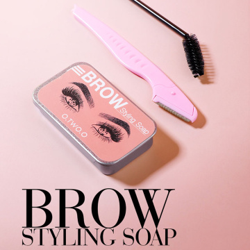 3D Eyebrows Soap Balm Styling Brows Waterproof Long-lasting Eye Brows Pomade Gel Lamination Makeup Soap Brow Sculpt Lift TSLM2