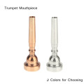 High Quality Durable Stylish Silver/Golden 3C Trumpet Mouthpiece Copper Alloy Design Trumpet Accessories