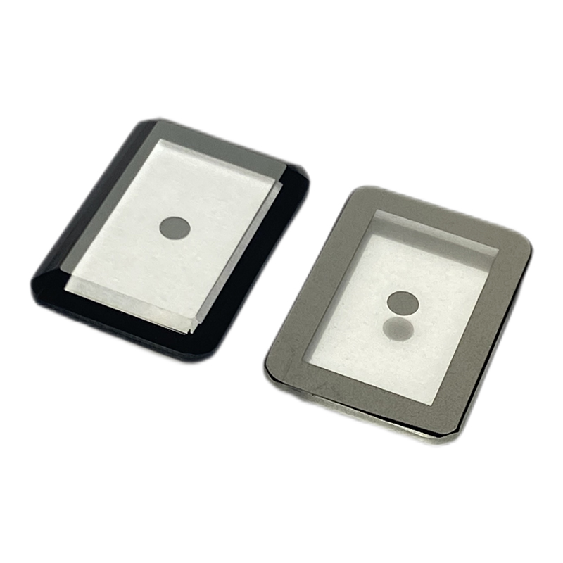 watch glass with coating 