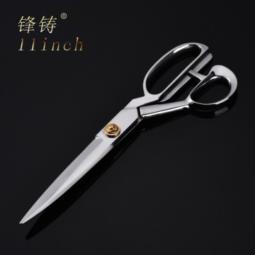 FENGZHU 11 inch stainless steel professional tailor scissors leather scissors Sewing Scissors Sewing shears. very sharp