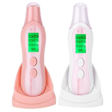 Skin Oil Content Analyzer Facial Moisture Tester Detector Monitor Digital LCD Display Personal Facial Skin Moisture Analyzer