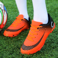 ZHENZU Football Boots Men Kids Soccer Shoes Boys Training chuteira futebol voetbalschoenen
