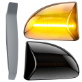 2x LED Side Marker Car Tuning For Mercedes Benz Smart Fortwo W451 Flowing Turn Signal Fender Lamp Light