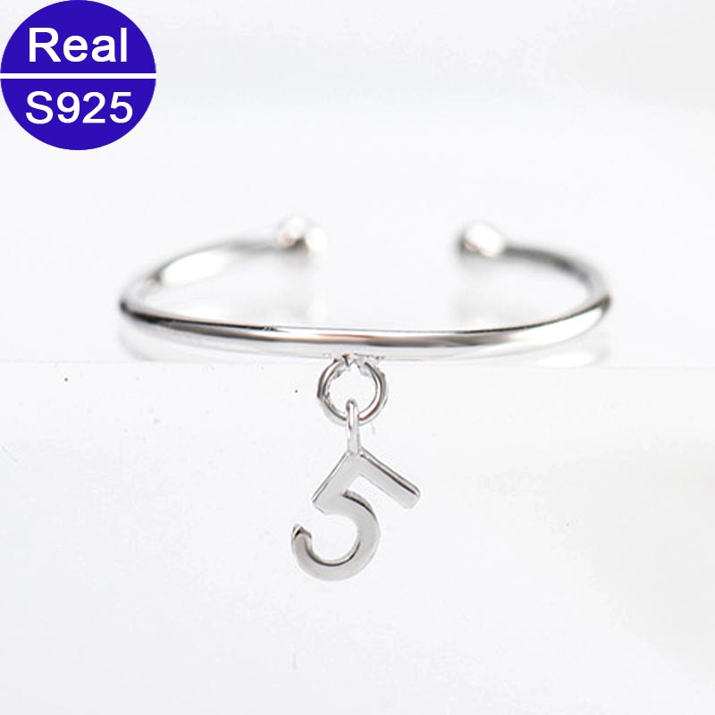 Red Trees Brand Fine Jewelry 925 Sterling Silver Toe Rings For Women / Ladies Adjustable Size