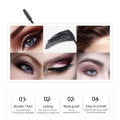 4D Waterproof Black Mascara Silk Fiber Long Lasting Thick Curling Long Lashs Cosmetic Quick Dry Non-blooming Eye Makeup TSLM1
