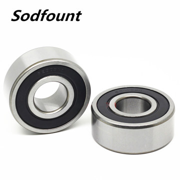 1pcs Double row ball angular contact ball bearings 3202 5202-2RS 3056202 size 15*35*15.9mm