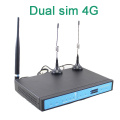 support VPN YF360D Series 4G dual sim industrial 4G LTE router for Substation ATM KIOSK