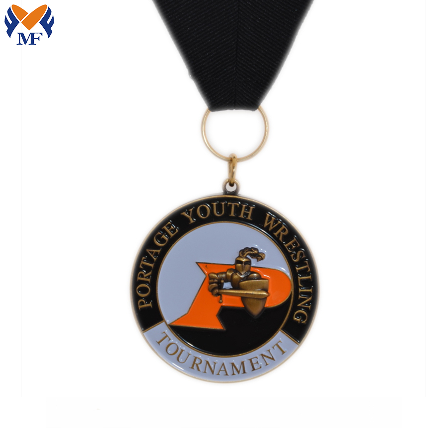 Custom Metal Shield Medal