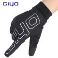 GIYO Bicycle Gloves Full Finger Waterproof Touch Screen Windproof MTB Road Bike Back Reflectiv Thickening Sports Cycling Gloves
