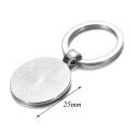 SIAN Hot Fashion Computer Green Circuit Board Keychain Handmade Geometry Glass Cabochon Pendant Metal Keyring Men Student Gifts