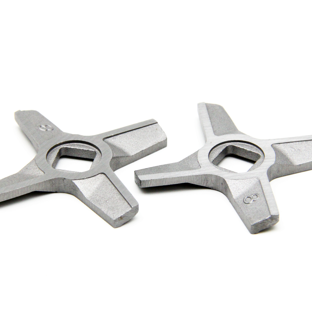 2pcs Meat Grinder Knife Stainless Steel Mincer Blade Spare Parts for Zelmer 887.8 987.8 MM1200 Kitchen Appliance