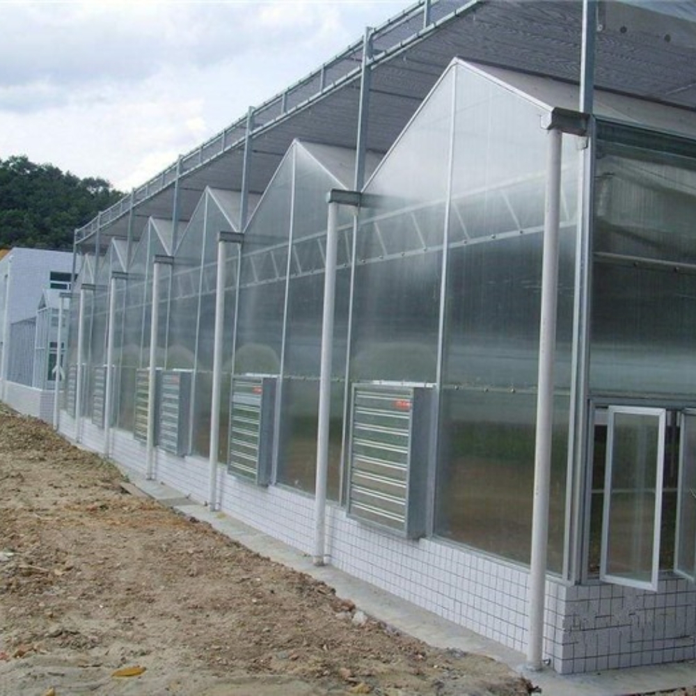 PC Board Multi-span Greenhouse