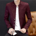 2020 Men's Suit Jacket Male Spring Autumn High Quality Fashionsmall Suit Casual Collar Suit Youth Handsome Trend Slim Print Suit