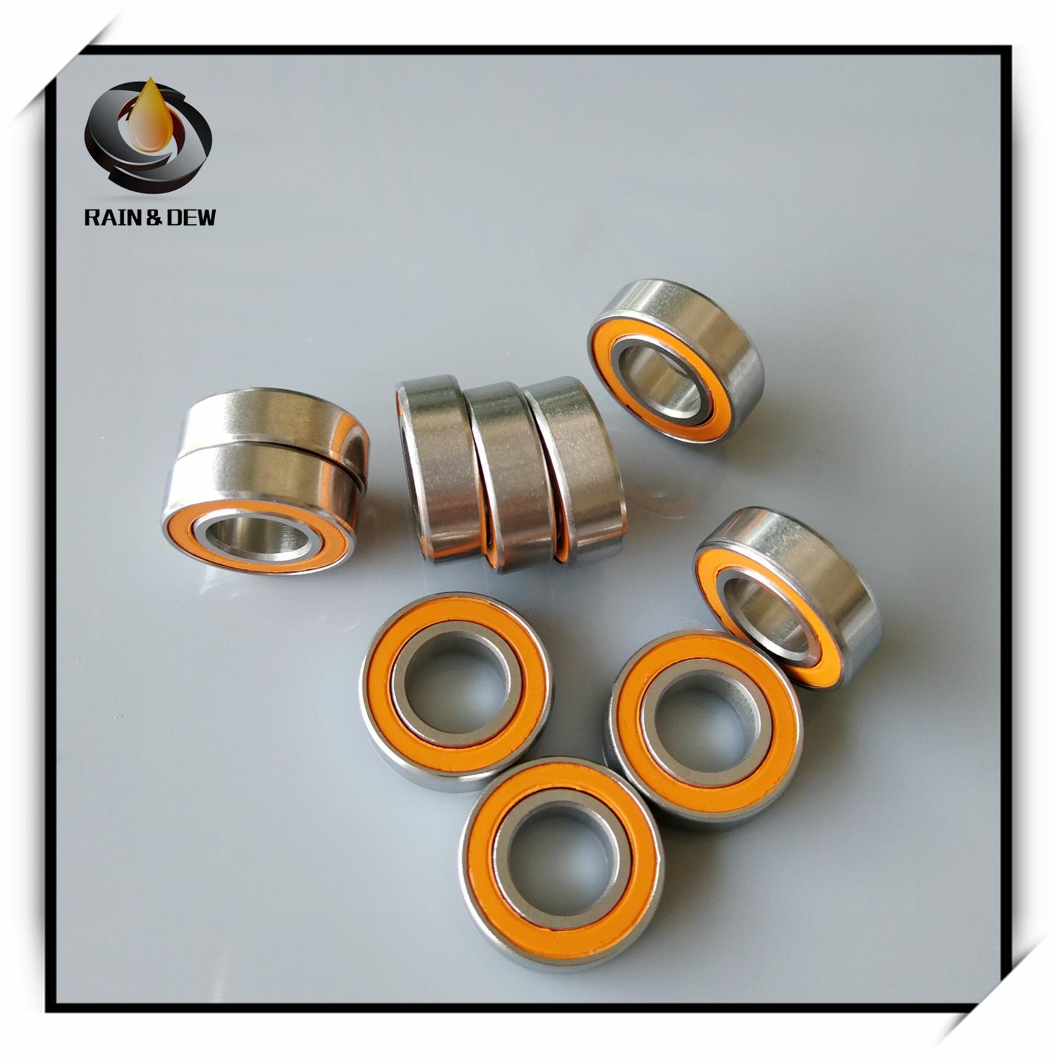 2Pcs S688 2RS CB ABEC7 8x16x5 mm Stainless steel hybrid ceramic ball bearing S688-2RS S688 2RS