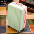 Women travel suitcase spinner wheels 20''carry ons trolley luggage set cabin trolley case student 24 inch rolling luggage set