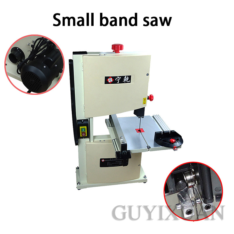 220V/350W Household beads cutting machine Joinery band saw machine Jigsaw small band saw machine woodworking equipment