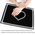 1 Piece Silicone Pillow Hand Holder Cushion Lace Table Washable Foldable Mat Pad Nail Art Salon Manicure Practice W-S