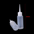 2pcs Empty Dropper Squeezable Liquid Bottle PE Plastic Needle Bottle Dropper Eye Liquid Container Plastic Drop Bottles 50ml