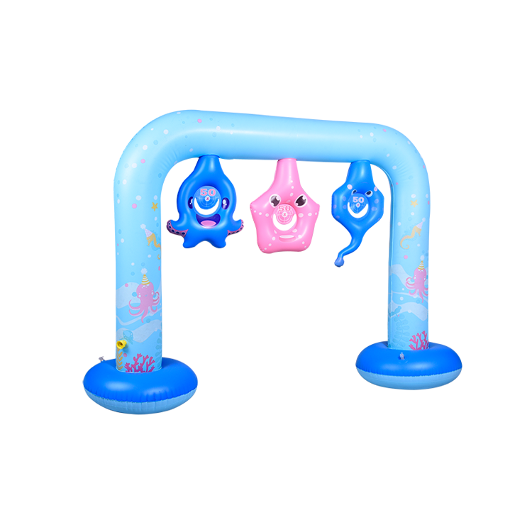 Outdoor Inflatable Arch Sprinklers Inflatable Shooting Game Toy 5
