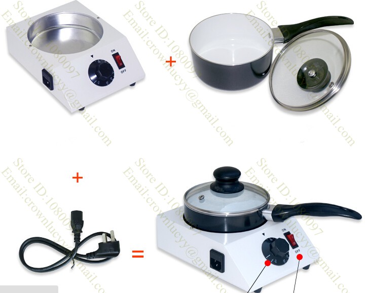 Electric 110V 220V Ceramic non-stick chocolate tempering machine;chocolate melter stove;chocolate melting machine