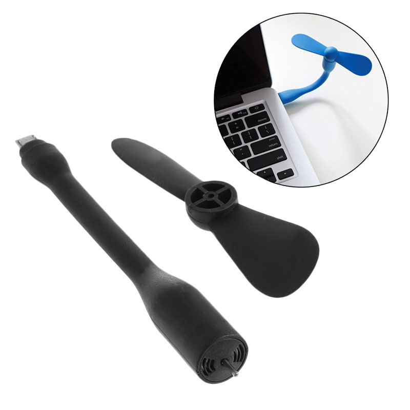 Portable Flexible USB Mini Cooling Fan Cooler For Android Phone Laptop Desktop