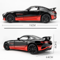 1/32 Diecast Alloy Sport Car Model AMG GTR Pull Back With Sound Light Diecasts Toy Vehicles Models For Children Birthday Gifts