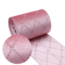 David accessories Velvet Layering Cloth Ribbons Fabric (5Y Discontinuous)Bow-knot Crafts Home Packing Gift DIY,5Yc11723