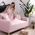 Modern Pure Pink Sofa Cover Set Elastic Couch Cover Sofa Covers for Living Room Sofa Towels 1/2/3/4-Seater Furniture Protector