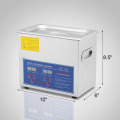 220W EU in stock 3L Stainless Steel Digital Timer Ultrasonic Cleaner Heater