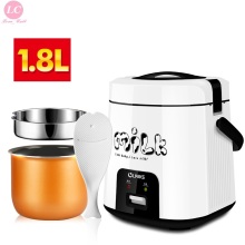 Mini Rice Cooker Thermal Cooker 1.8L 1-2 Person Use Cute Samll Cooker