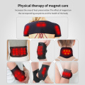 KLASVSA Magnetic Tourmaline Belt Back Neck Lumbar Shoulder Self-heating Therapy Posture Correcter Brace Health Care Pain Relief