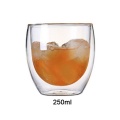 80/600ml Water Cup Coffee Cup Heat Resistant Double Glass Beer Handmade Whiskey Glass Cup Tea Cup