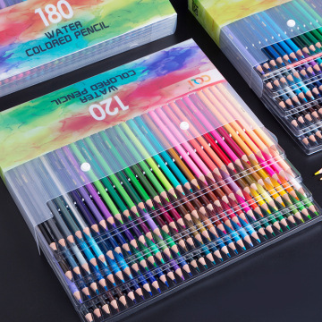 Multicolour 180/210 Colors Professional Watercolor Pencils Set Artist Painting Sketching Wood Color Pencil School Art Supplies